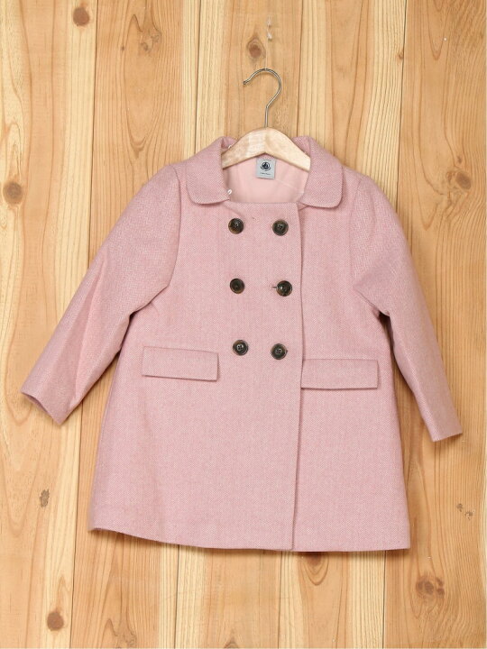 楽天市場】【SALE／40%OFF】(K)衿付きウールコート PETIT BATEAU 