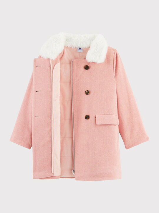 楽天市場】【SALE／40%OFF】(K)衿付きウールコート PETIT BATEAU 