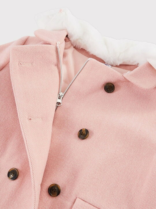 楽天市場】【SALE／40%OFF】(K)衿付きウールコート PETIT BATEAU 