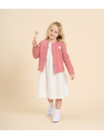 スウェットカーディガン PETIT BATEAU プチバトー トップス カーディガン ネイビー グレー ピンク【送料無料】[Rakuten Fashion]