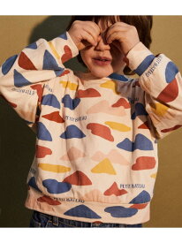 【SALE／30%OFF】チュビックプリント長袖プルオーバー PETIT BATEAU プチバトー トップス スウェット・トレーナー ホワイト【RBA_E】【送料無料】[Rakuten Fashion]