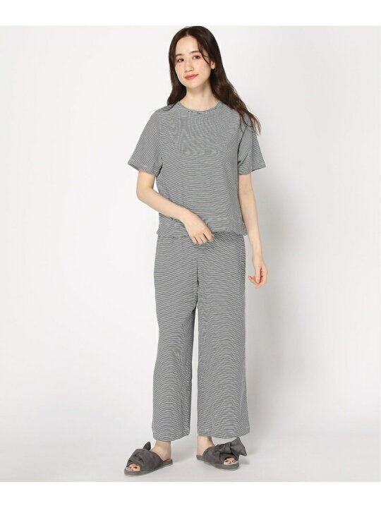 楽天市場】ワイドパンツ半袖パジャマ PETIT BATEAU プチバトー 