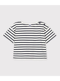 【SALE／50%OFF】マリニエール半袖プルオーバー PETIT BATEAU プチバトー トップス スウェット・トレーナー【RBA_E】[Rakuten Fashion]
