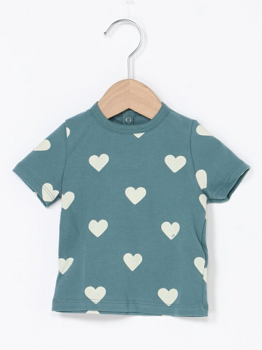 楽天市場】【SALE／30%OFF】(K)ハート柄半袖Tシャツ PETIT BATEAU 