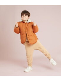【SALE／20%OFF】ボア衿付きジャケット PETIT BATEAU プチバトー ジャケット・アウター ダウンジャケット・ダウンベスト ブラウン【RBA_E】【送料無料】[Rakuten Fashion]