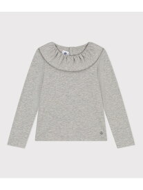 【SALE／30%OFF】衿付きカットソー PETIT BATEAU プチバトー トップス カットソー・Tシャツ グレー【RBA_E】【送料無料】[Rakuten Fashion]