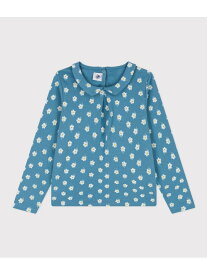 【SALE／30%OFF】プリント衿付きカットソー PETIT BATEAU プチバトー トップス カットソー・Tシャツ グリーン【RBA_E】【送料無料】[Rakuten Fashion]