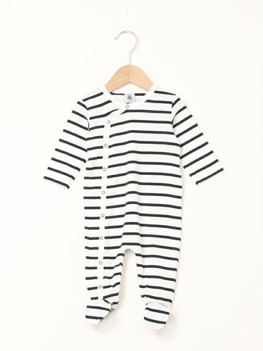 楽天市場】(K)プリント足付きロンパース PETIT BATEAU プチバトー 