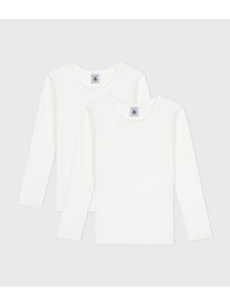 長袖Tシャツ2枚組 PETIT BATEAU プチバトー インナー・ルームウェア その他のインナー・ルームウェア【送料無料】[Rakuten Fashion]