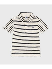 【SALE／10%OFF】半袖ポロシャツ PETIT BATEAU プチバトー トップス ポロシャツ ホワイト【RBA_E】【送料無料】[Rakuten Fashion]