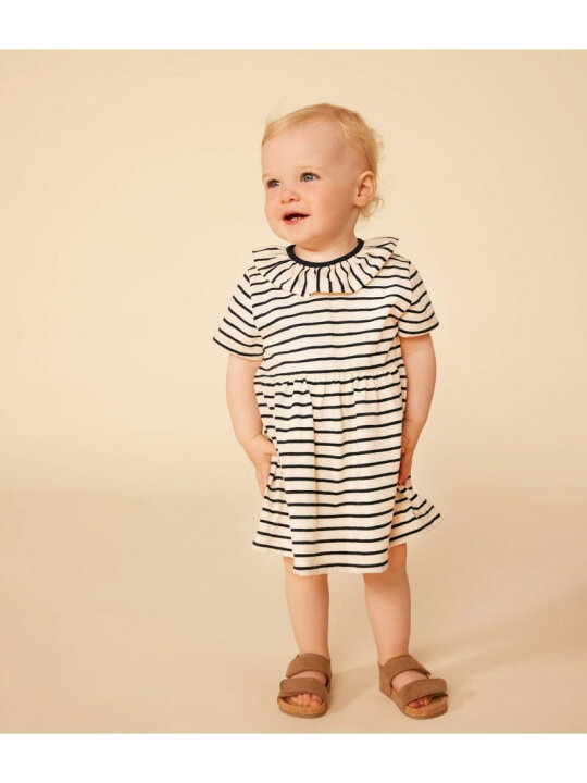 楽天市場】【SALE／10%OFF】ボーダー半袖ワンピース PETIT BATEAU 