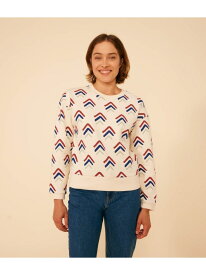 【SALE／40%OFF】プリントスウェットプルオーバー PETIT BATEAU プチバトー トップス スウェット・トレーナー【RBA_E】【送料無料】[Rakuten Fashion]