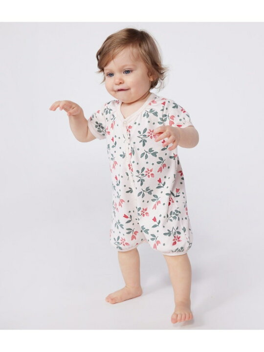 楽天市場】【SALE／20%OFF】ショートロンパース2枚組 PETIT BATEAU 