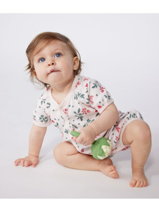 楽天市場】【SALE／20%OFF】ショートロンパース2枚組 PETIT BATEAU