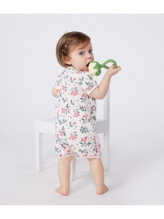 楽天市場】【SALE／20%OFF】ショートロンパース2枚組 PETIT BATEAU 