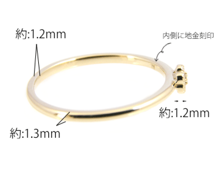 楽天市場】K10 ダイヤモンドリング ダイヤモンド0.03ct イエロー