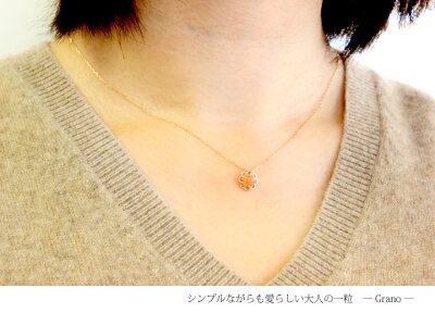 K10/K18ネックレスカラーストーンカボションカット5mmアクアマリンカーネリアンラピスガーネットカルセドニークリソプレーズお花フラワー可愛いアンティークミル打ちイエローゴールドピンクゴールドホワイトゴールドギフトプレゼント【送料無料】