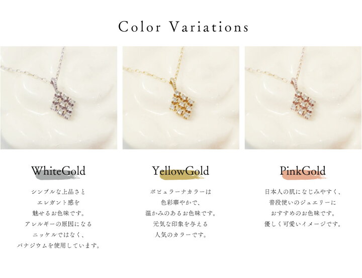 楽天市場】K18 18金 ネックレス レディース ダイヤモンド 0.06ct 