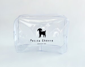 【LINE5%OFFクーポン】子やぎのクリアポーチ【公式】 プティ・シェーヴル ギフト 常温 プティ シェーヴル ペンケース 透明ポーチ 小物入れ 子ども 子やぎ ヤギミルク 子やぎミルク お土産 北