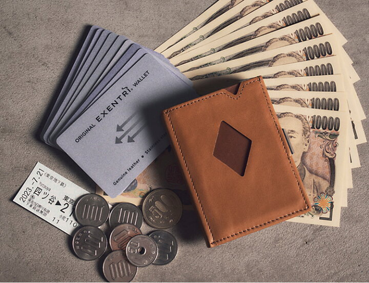 楽天市場】【正規品】 EXENTRI エキセントリ マルチウォレット 三 