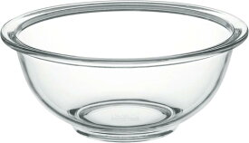 iwaki(イワキ) AGCテクノグラス 耐熱ガラス ボウル 丸型 1.5L 外径21.3cm 電子レンジ/オーブン/食洗器対応 食材を混ぜやすい広口デザイン 安定しやすい低重心設計 BC323