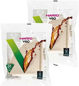 HARIO(�n���I) V60�p �y�[�p�[�t�B���^�[ 01M 1~2�t�p 200������ �݂��炵 VCF-01-100M