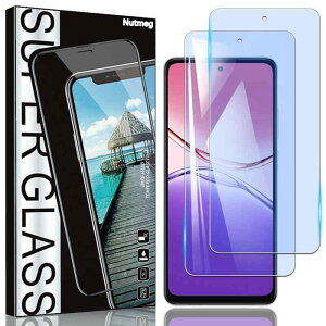 Nutmeg�y2���Z�b�g�zOPPO A5x 5G �K���X�t�B���� �u���[���C�g�J�b�g�y���{���Ɏq�f�ސ��z�I�b�|A5X �ی�t�B���� A5x �����K���X �t�B���� �ڂ̔����y�����܂� 9H�d�x �����ߗ� ���˖h�~ ����