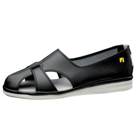 [ミドリ安全] 静電作業靴 男女兼用 サンダル エレパス PS01S ブラック 28.0 cm