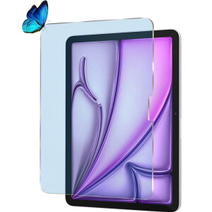 【ブルーライトカット 93%】【 1枚入り】iPad Air 11 2024 用のガラスフィルム 目の疲れ軽減 液晶保護 フィルム iPad Air 11インチ M2 第6世代 用の保護シート 保護ガラス 硬度9H/貼り付け簡単/超薄飛
