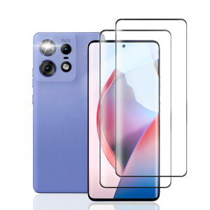 Awubaige �y2���Z�b�g�zFor Moto Edge 50 Pro �p�� �K���X�t�B���� Moto Edge 50 Pro�p�� �ی�t�B���� ���� �K���X �X�}�z�t�B���� �P�[�X �ی�K���X �����Y�ی� ���Ɏq�ގ� �d�x9H �w��F�ؑΉ� ������