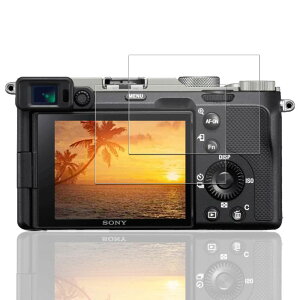 Nutmeg�y2���Z�b�g�zSony a7C �K���X�t�B�����y���{���Ɏq�f�ސ��za7III A7SIII ��7RIV a9II a1 FX3 FX30 �t�B���� �d�x9H �����ߗ� ������ �C�A�Ȃ� �\��t���ȒP ������ �ϏՌ� �����x�^�b�` ��U�h�~ �w