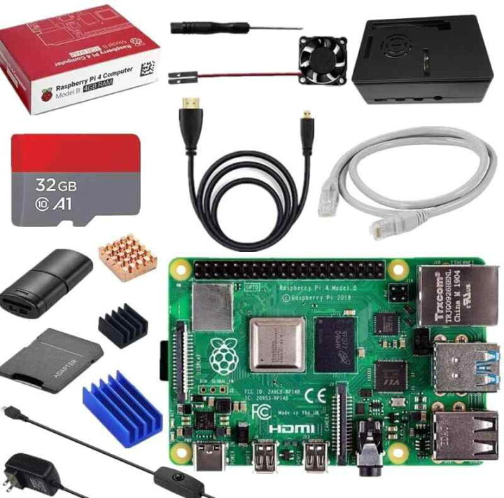 楽天市場】Vemico Raspberry Pi 4 Model B(RAM 4GB)/ラズベリーパイ4b 