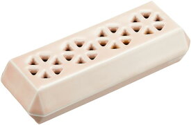 サンメニー 寝かせる 線香皿 本格 有田焼 お手入れ 簡単 日本製 インテリアに馴染む おしゃれ お 香 線香 焼香 インセンス 仏具 現代仏壇 お仏壇 清流 小 和ピンク お供え お焼香 線香立て イ