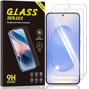 �yAwubaige�z�Ή� FOR Galaxy S25 5g �p�� �K���X�t�B���� 2���Z�b�g �M�����N�V�[ FOR S25 SC-51F SCG31 �p�� �t�B���� �ϏՌ� �d�x9H �S�ʕی� �C�A���X FOR Galaxy S25 5g �p�� �ی�t