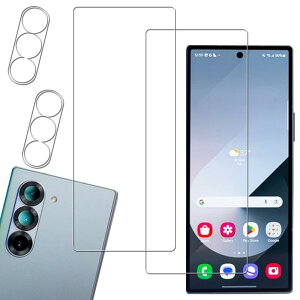 HKKAIS Galaxy Z Fold 7 �t�B�����y2+2���Z�b�g�z���{���Ɏq�̗p Galaxy Z Fold 7 �p �K���X�t�B���� �J�����t�B���� ���� �K���X �t�� �ی� �t�B����