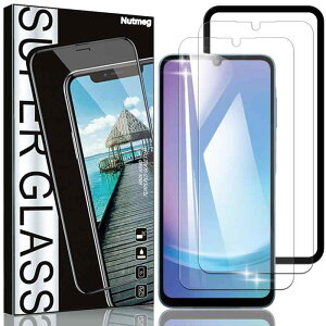 Nutmeg�y�K�C�h�g�t�� 2���Z�b�g�zGalaxy A25 5G �K���X�t�B�����y���{���Ɏq�f�ސ��zSC-53F SCG33 �t�B���� Galaxy A25 5G SC-53F SCG33 �ی�t�B���� �����K���X �d�x9H �����ߗ� ������ �C�A�Ȃ�