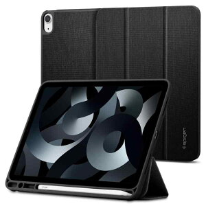 Spigen iPad Air5 �P�[�X 2022 (��5����) iPad Air4 �P�[�X 2020 �J�o�[ �X�^���h Apple Pencil���[ �ϏՌ� ���菝�h�~ �y�� �J�����ی� ���U�[ �I�[�g�X���[�v �V���s�Q�� �A�[�o���E�t�B�b�g ACS0