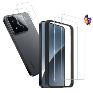 �y2+2���Z�b�g�zXiaomi 15 �K���X�t�B�����i2���j+�J�����t�B�����i2��) �V���I�~ 15 �p�� �ی�t�B���� �����t���ی�t�B���� �����^�b�`�\�t��/�C�A�[��/�P�[�X�Ɗ�����/�d�x9H/��U�h�~/�w