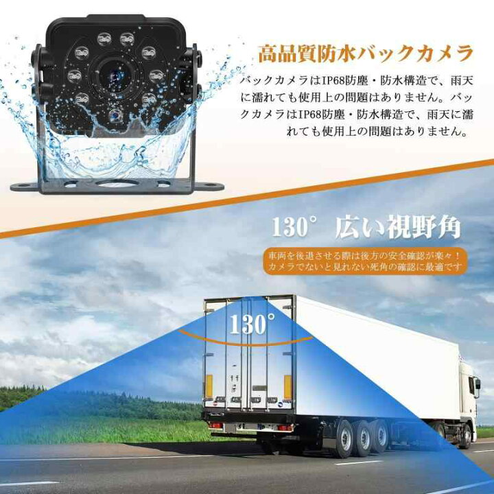 楽天市場】Soinndo バックカメラモニターセット バックモニター 三世代 