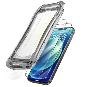 NIMASO KXtB iPhone 12 /iPhone 12 Pro p KX Sʕی  o یtB ȒP\t ϏՌ wh~ KChgt 2Zbg ACtH 12/12vΉ DSP24H1508