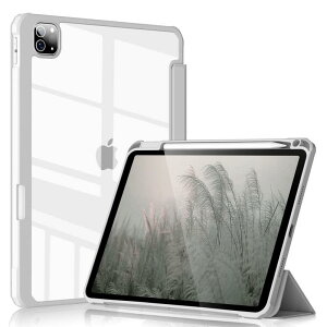 ZKTUYU iPad Pro 11C` P[X 2022/2021/2020 4/3/2Ή ANn[h Apple Pencil [\ 2yVΉ CX[d O܃X^h y ^ ϏՌ TPU {[_[X