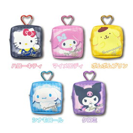 【T3】サンリオ クリア窓付きプリントミニポーチ フェイバリット【キャラクター/sanrio/ファスナーポーチ/ポーチ/キャラクターポーチ/ミニ/小物入れ/人気/キュート/おしゃれ女子】【2406】