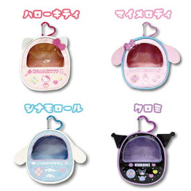 【T1】【シークレットセール】サンリオ　クリア窓付きポーチ　サブカル【キャラクター/sanrio/ファスナーポーチ/ポーチ/キャラクターポーチ/ミニ/小物入れ/人気/キュート/おしゃれ女子】【2510】