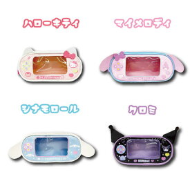 【T1】【シークレットセール】サンリオ　クリア窓付きマルチポーチ　サブカル【sanrio/サンリオ/キャラクター/キャラクターポーチ/キャラポーチ/女の子/キッズ/女子/レディース/プレゼント/ギフト】【2510】