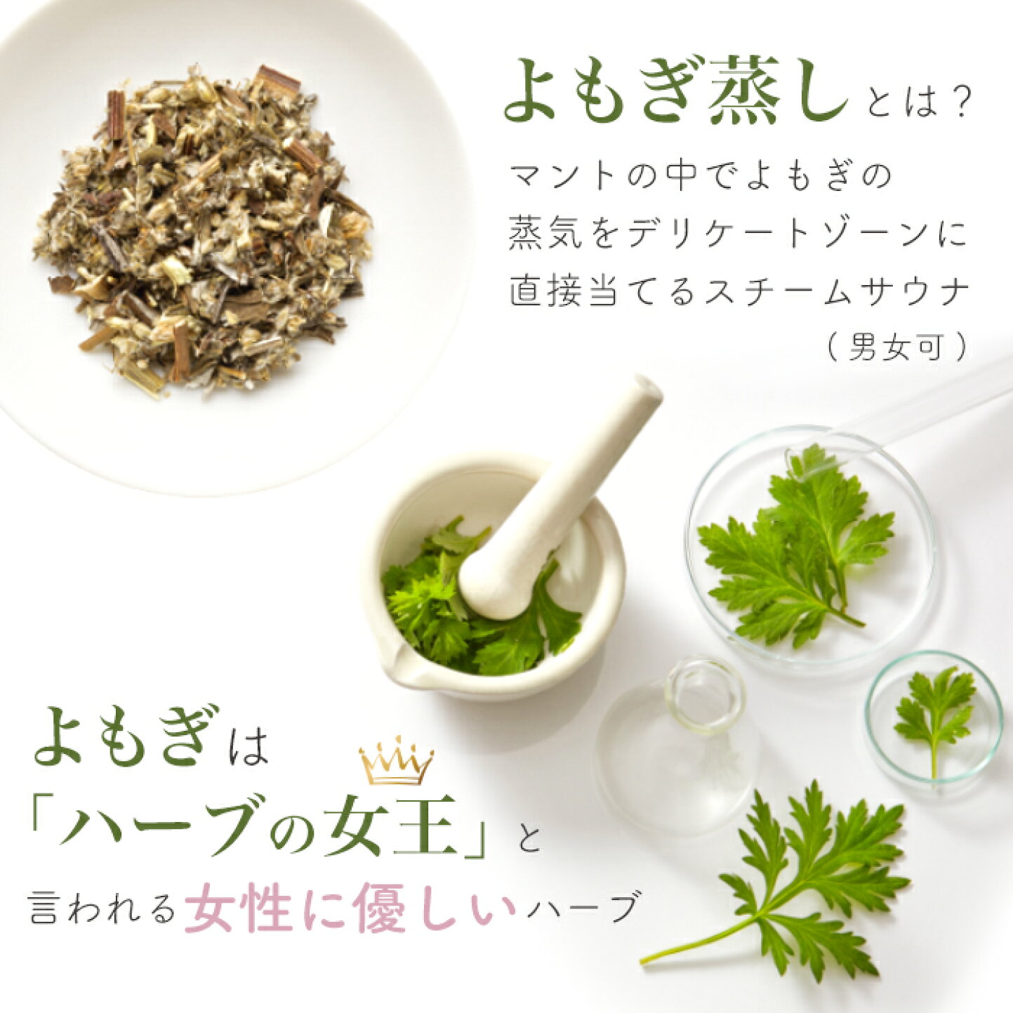 よもぎ 蒸し 効果