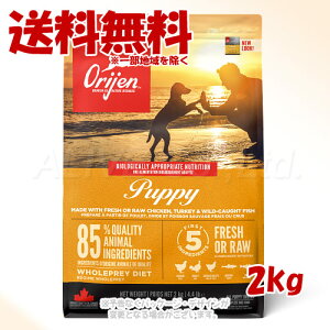 ���K�i Orijen �p�s�[ �h�b�O 2kg �u�I���W���W���p���v�y��������(�ꕔ�n�������)�z