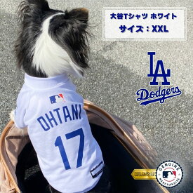 MLB公式 ドジャース 大谷Tシャツ XXL ホワイト ｢ファンタジーワールド｣【送料無料(一部地域を除く)】