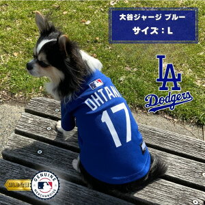 《ポイント2倍》MLB公式 ドジャース 大谷ジャージ L ブルー 「ファンタジーワールド」【送料無料(一部地域を除く)】