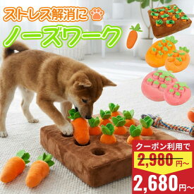 ＼クーポン利用で2680円~／ 【正規品】 ペット おもちゃ 犬 ノーズワーク にんじん にんじん畑 ペット ぬいぐるみ マット ノーズワークマット ペット用品 知育玩具 訓練 用品 嗅覚 トレーニング 犬 知育