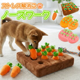 【正規品】 ペット おもちゃ 犬 ノーズワーク にんじん にんじん畑 ペット ぬいぐるみ マット ノーズワークマット ペット用品 知育玩具 訓練 用品 嗅覚 トレーニング 犬 知育